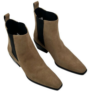 Rag & Bone Joni Camel Suede Chelsea Boots Booties Size EU 40 US 10 New $498 A